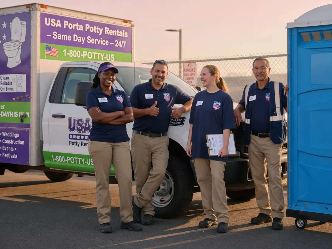 Porta Potty Rental company in Burney, CA